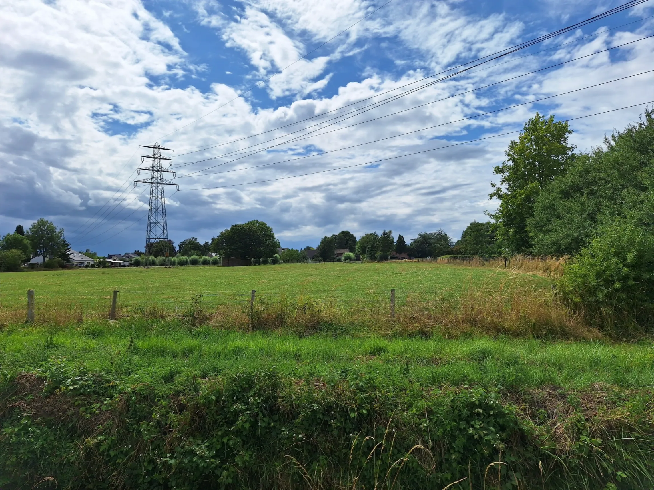 Uitzicht op een mast in Bemmel
