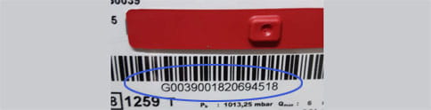 Gasmeter meternummer