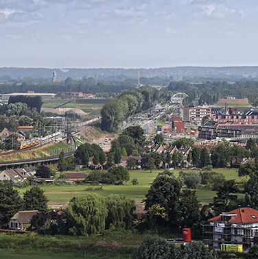 luchtfoto regio gelderland