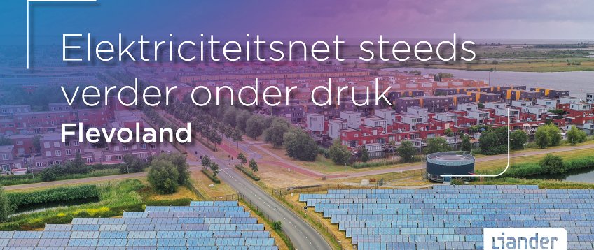 Elektriciteitsnet onder druk Flevoland