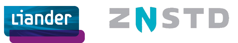 Logo's van Liander en Gemeente Zaanstad