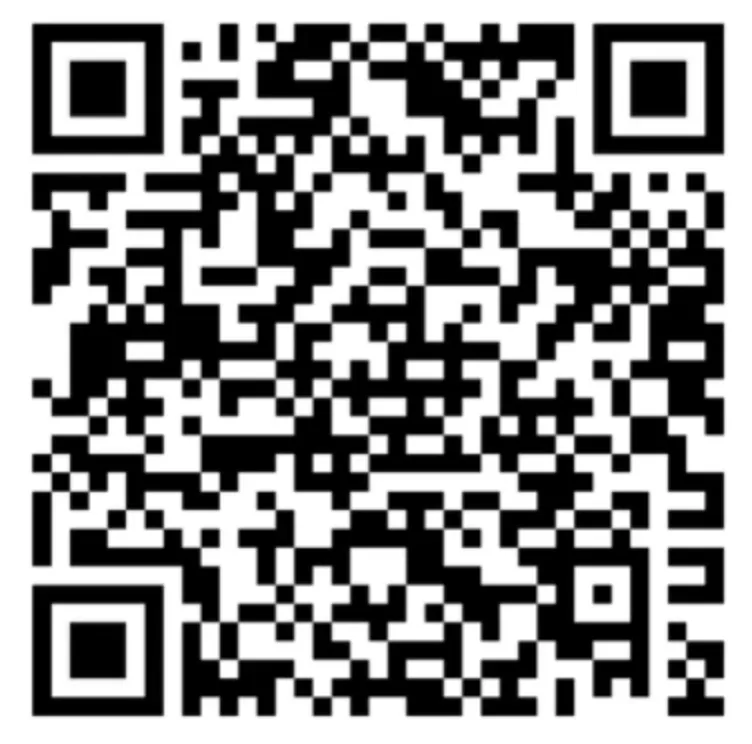 QR code die leidt naar het stemformulier voor de informatiebijeenkomst van Sassenheim
