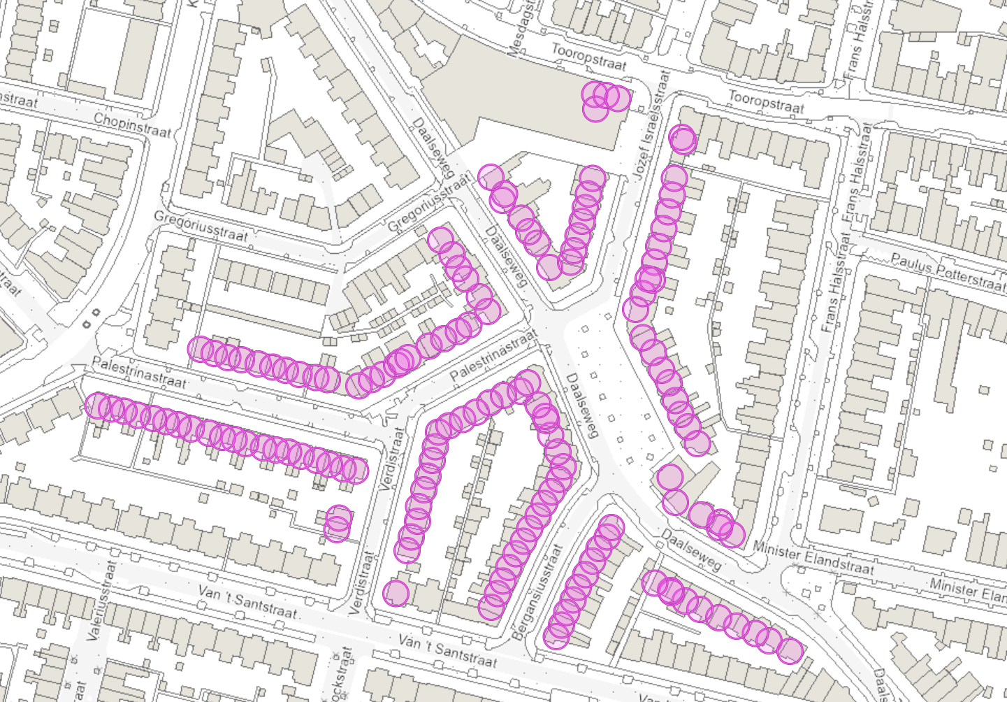 Adressen uitnodiging Nijmegen
