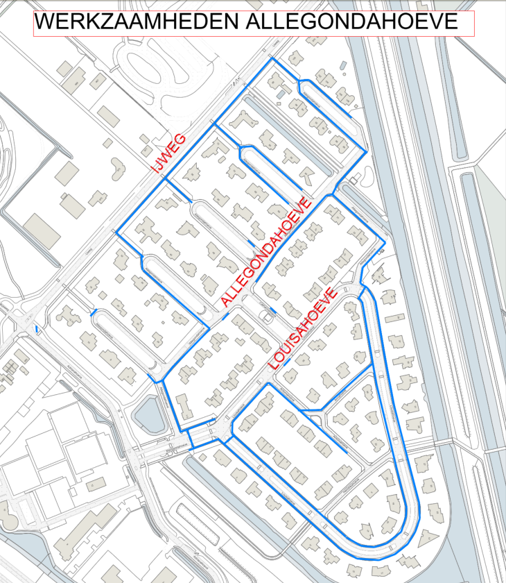 Werkzaamheden Allegondahoeve Hoofddorp
