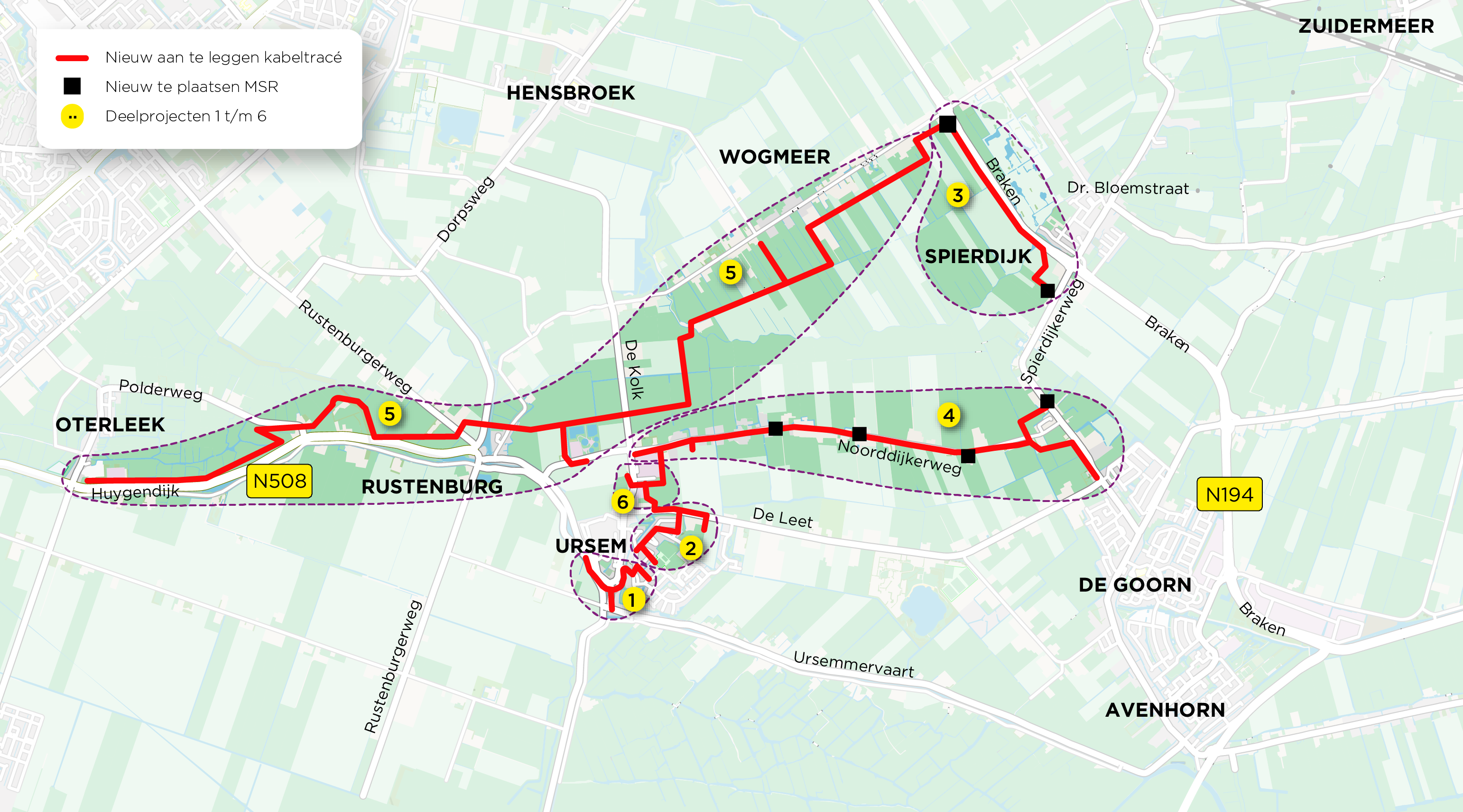 Tracékaart De Goorn/ Ursem