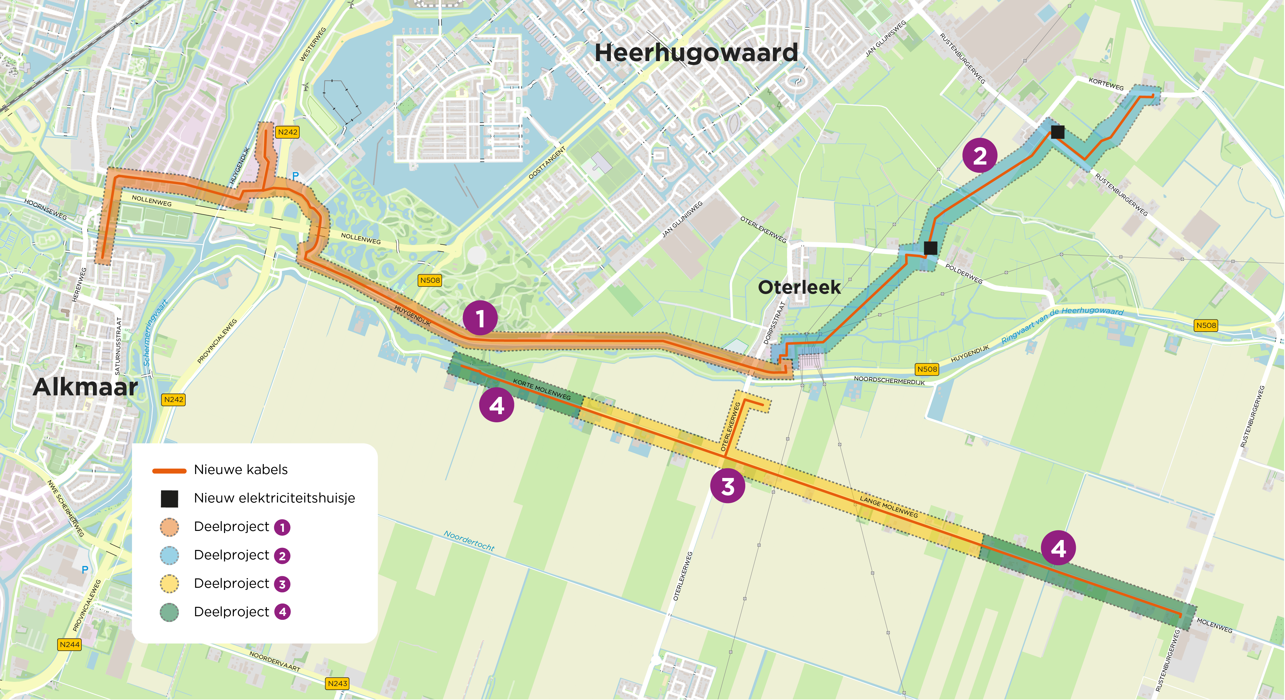 Tracékaart Oterleek