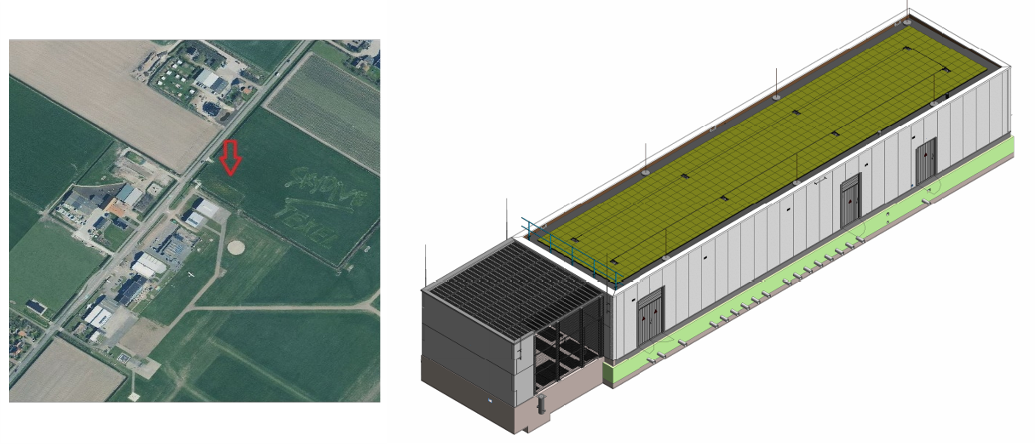 Elektriciteitsstation Zuider Eiland inclusief locatie