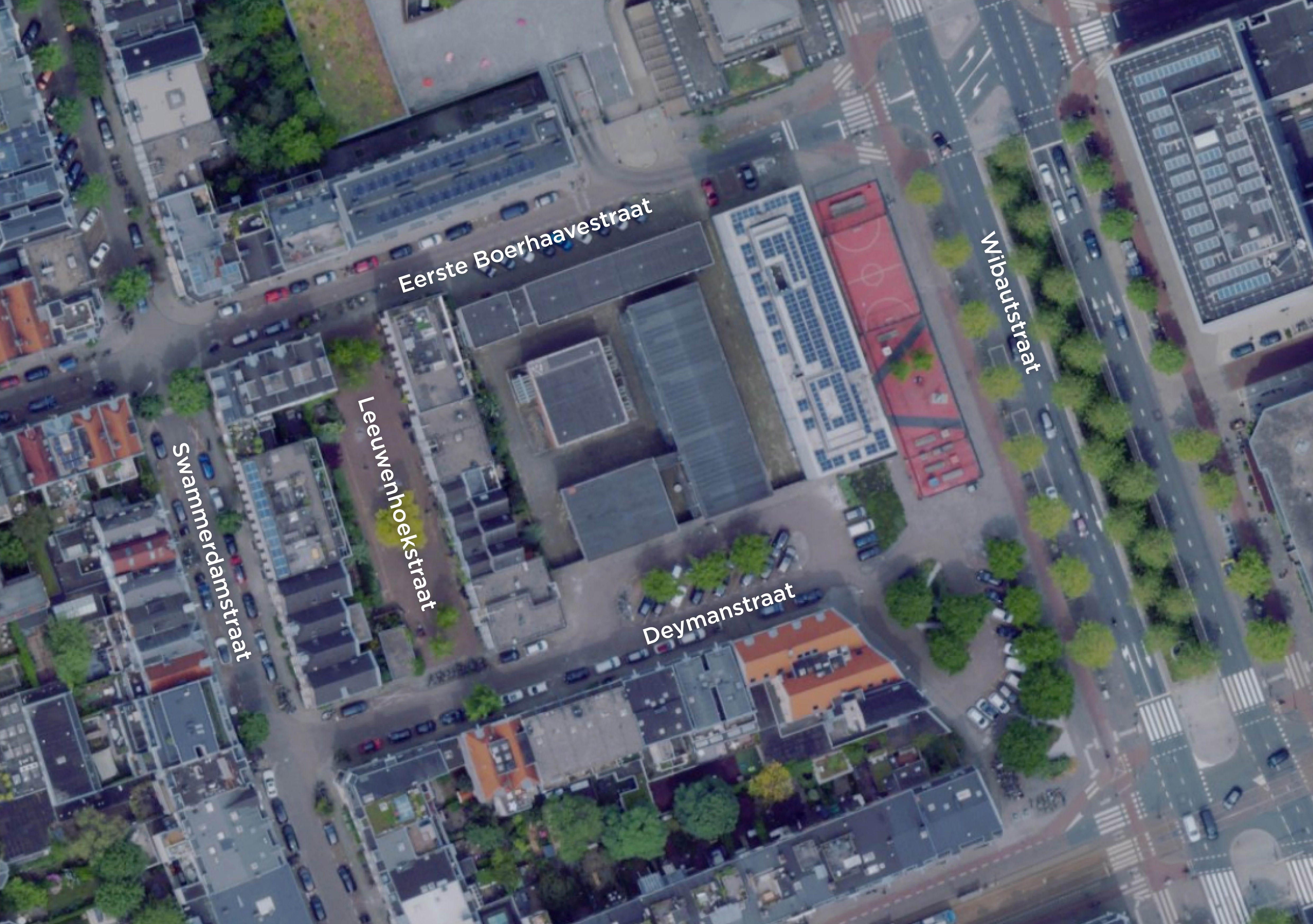 Rhijnspoor luchtfoto