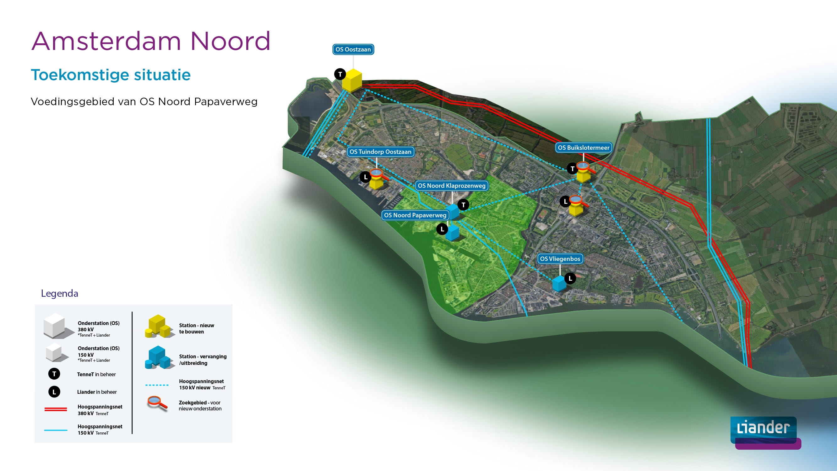 Toekomstige voedingsgebied van de OS Noord Papaverweg