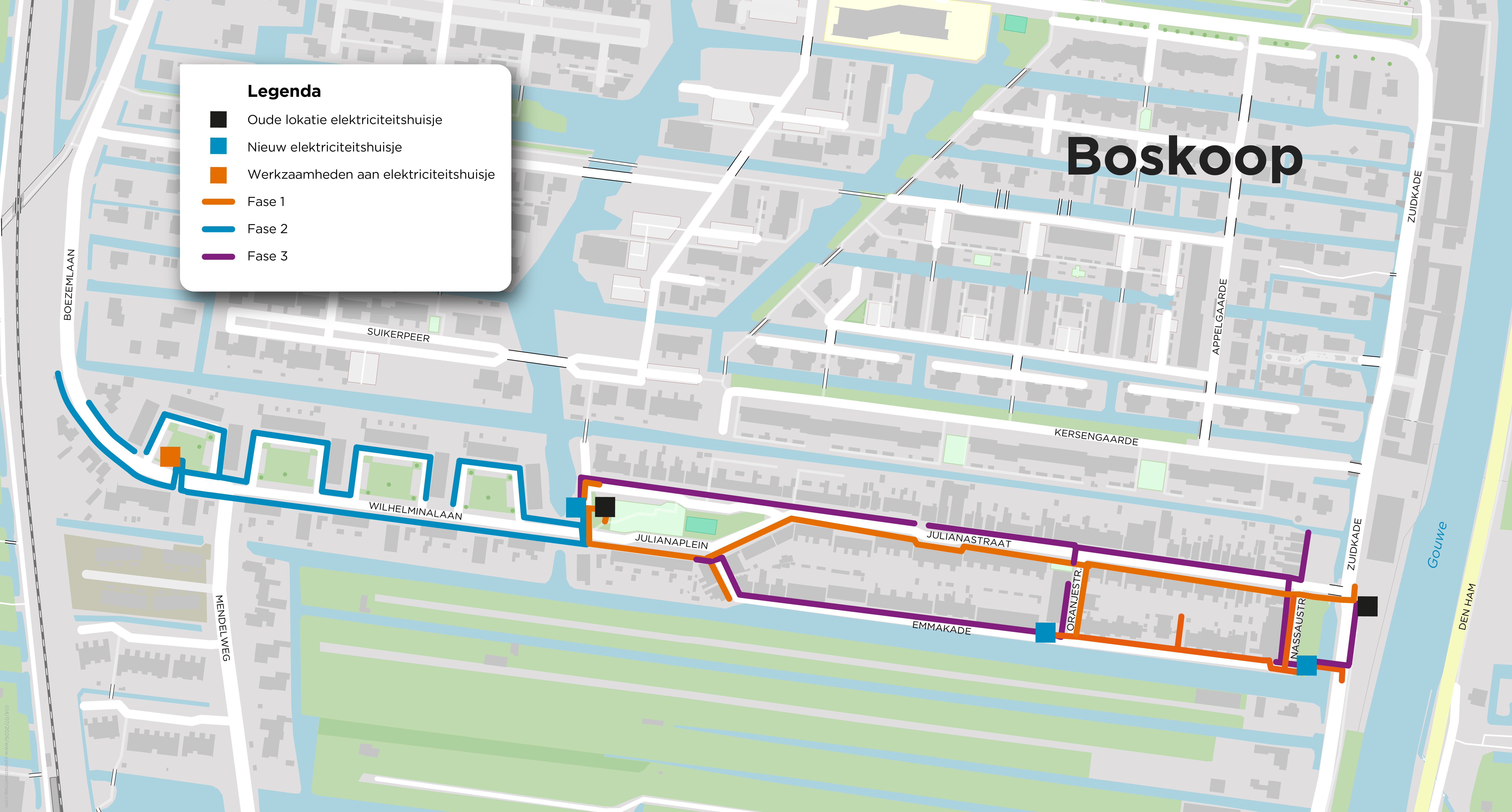 Boskoop tracé
