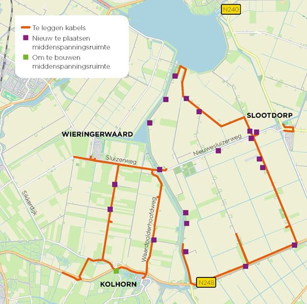 Slootdorp Uitbreiding stroomnet aan de Ulkeweg in Slootdorp | Liander