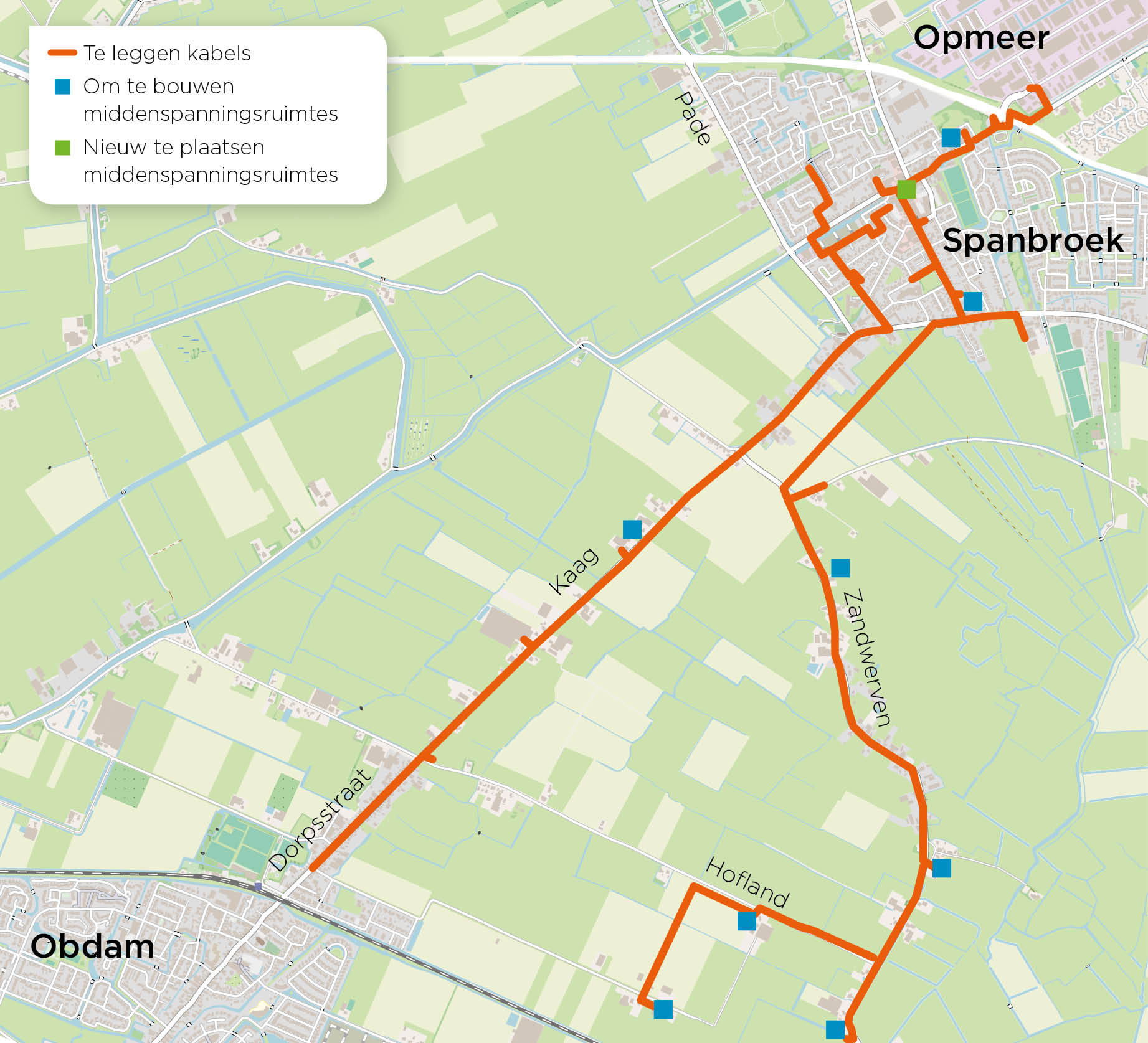 Werkgebied Spanbroekerweg