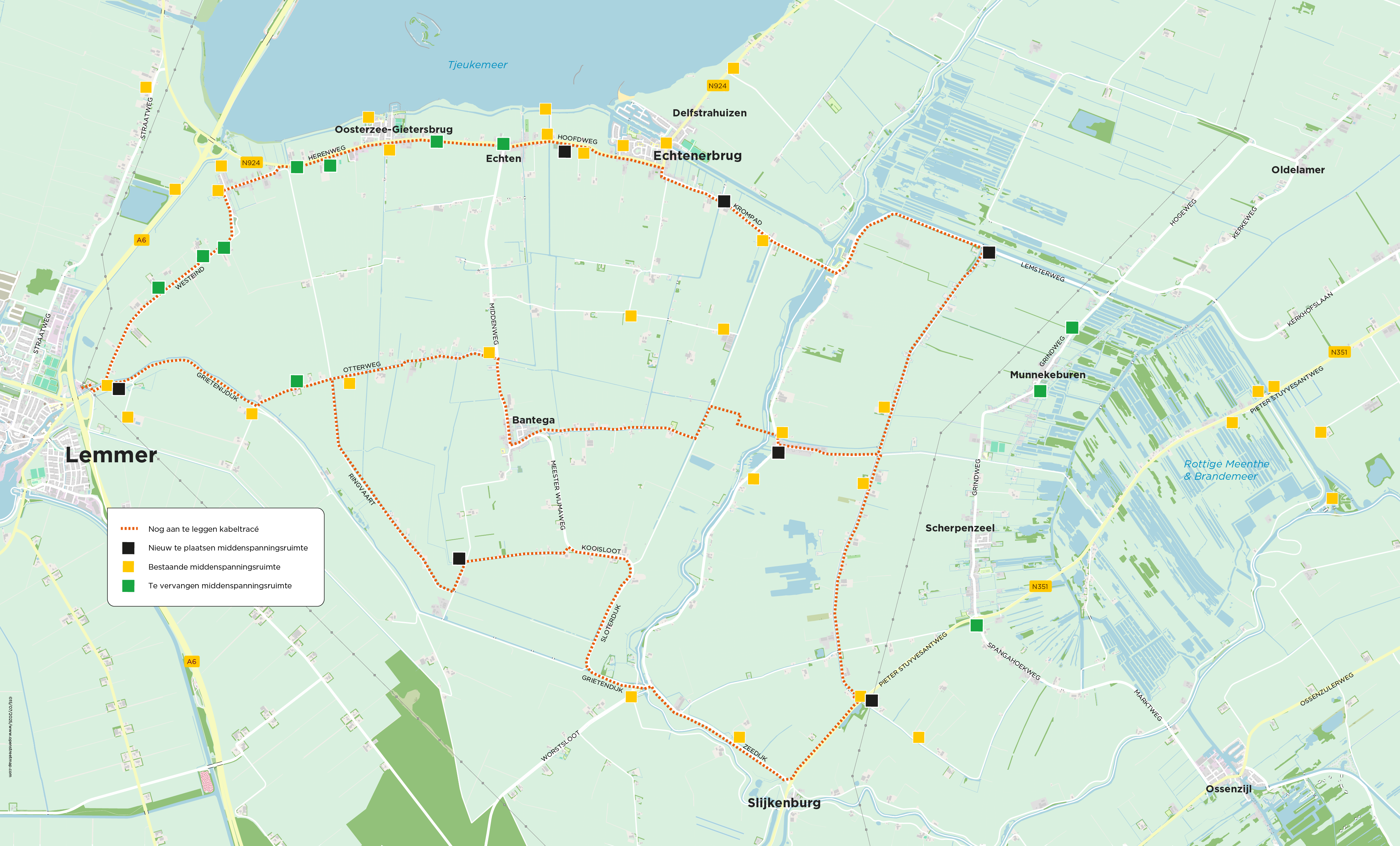 Tracékaart Lemmer Oost