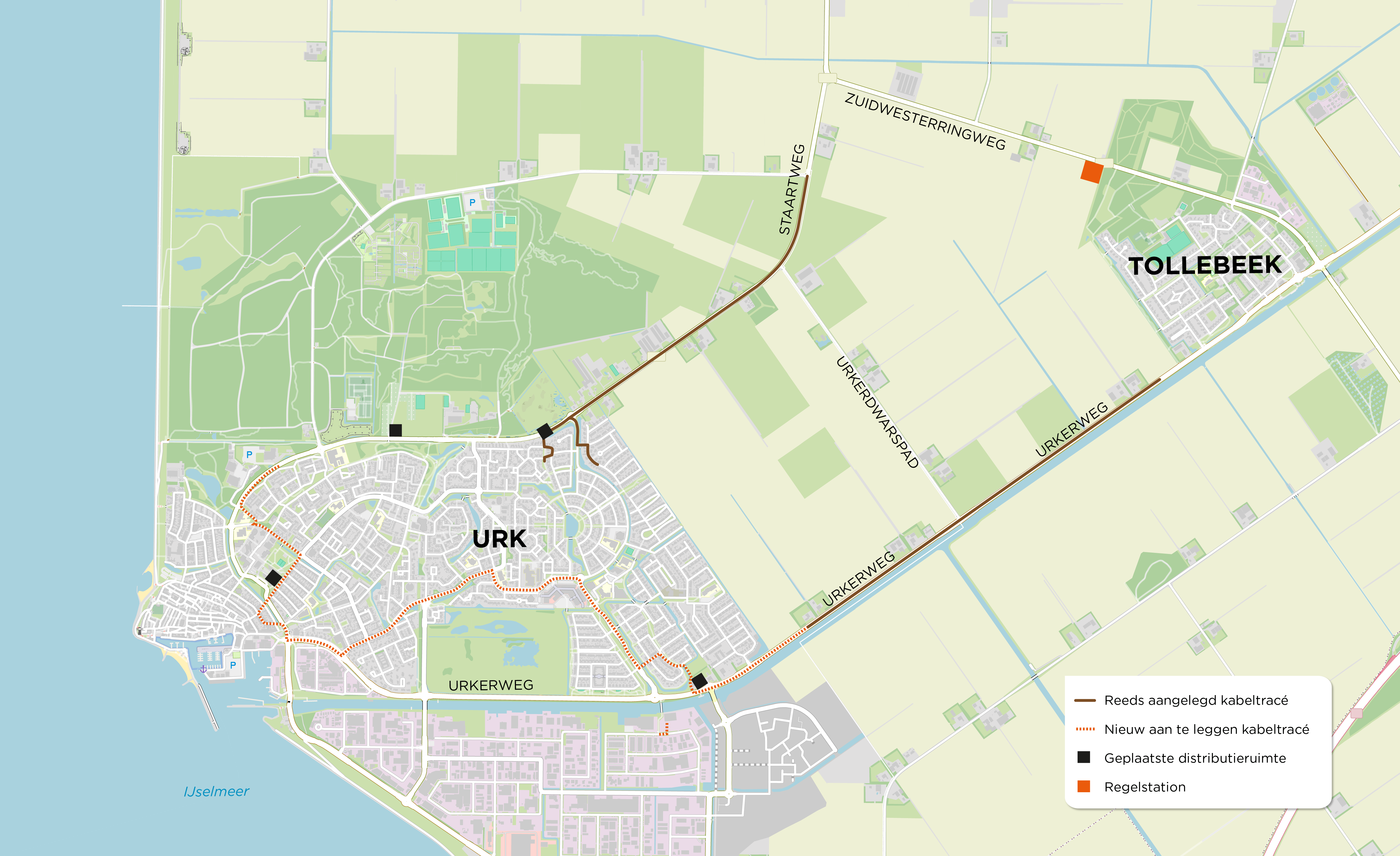 Routekaart Urk-Noord 2026