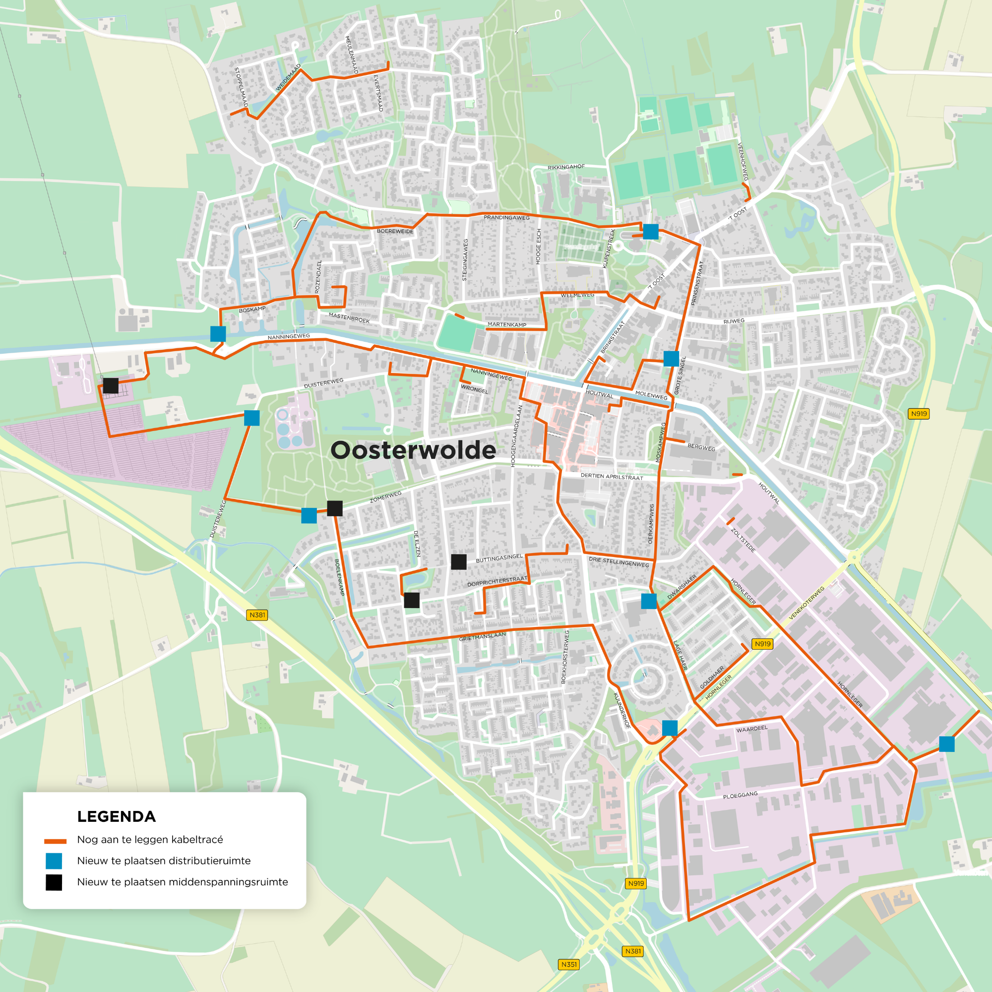Oosterwolde centrum