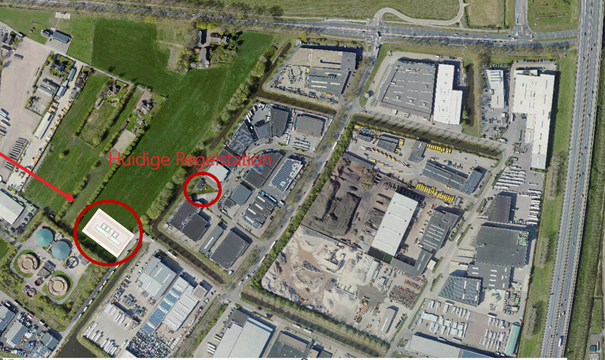 Locatie nieuw elektriciteitsstation Radonstraat Ede