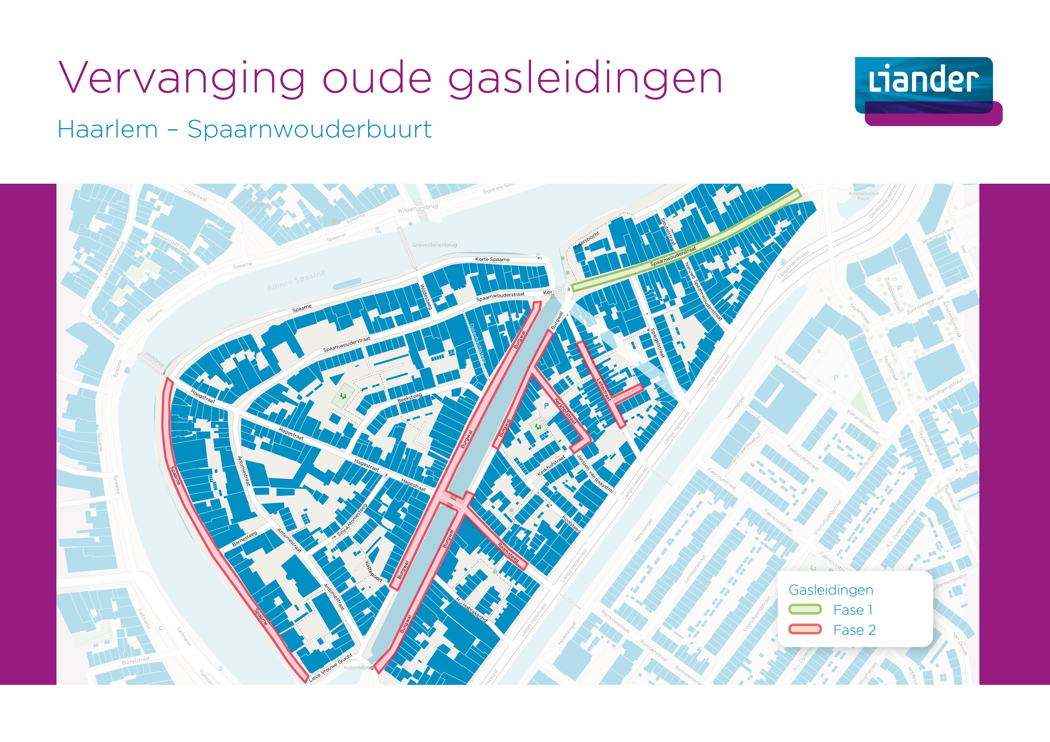 Kaart Haarlem