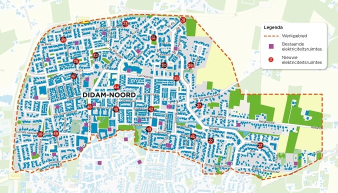 Buurtaanpak kaart Didam-Noord
